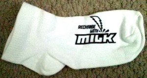 Recharge With Milk Socks